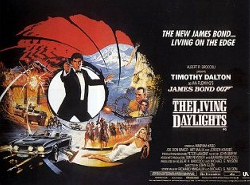 The Living Daylights film poster