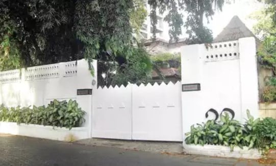 The bungalow number 38, Pali Hill, Mumbai