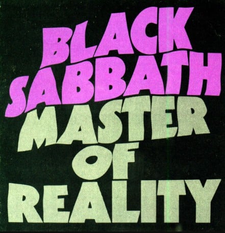 The cover of the music album Master of Reality