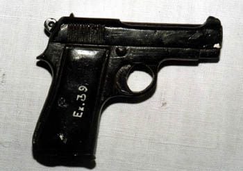 The gun used by Nathuram Godse
