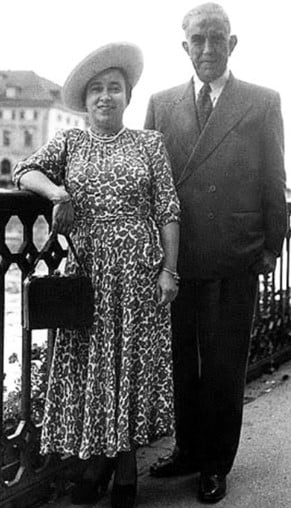 The parents of Yusuf Hamied