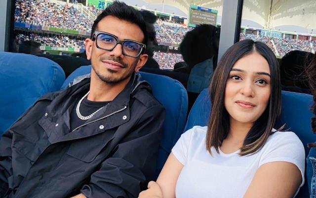 The photo of Chahal and Mahvash which sparked their dating rumours