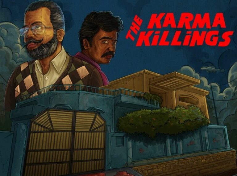 The poster for the 2017 Netflix documentary The Karma Killings which is based on the Nithari serial murders