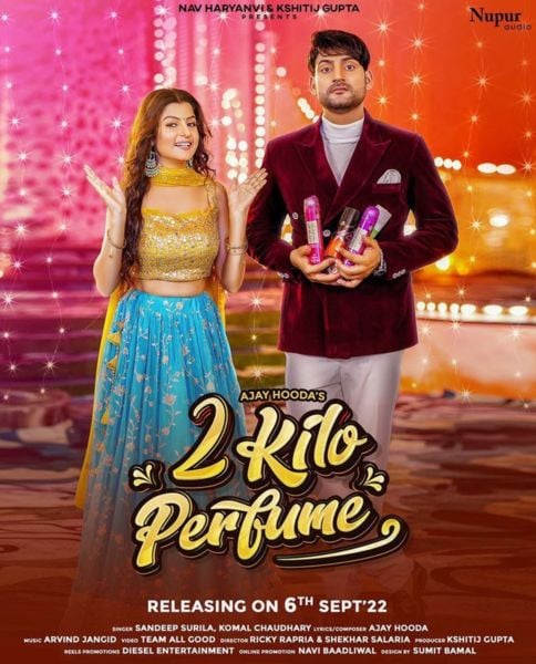 The poster of the Haryanvi song titled