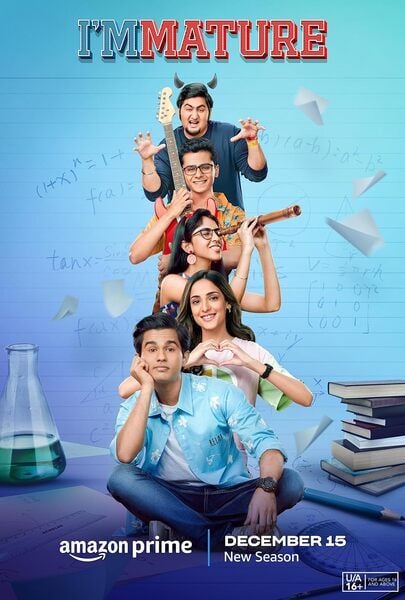 The poster of the Hindi web series titled