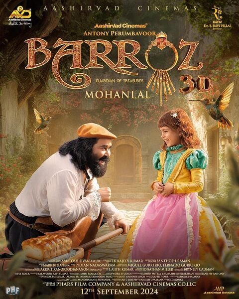 The poster of the Malayalam fantasy film titled 