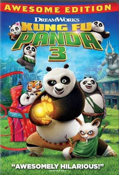 The poster of the film Kung Fu Panda 3