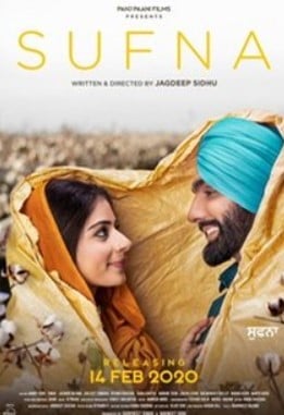 The poster of the film Sufna