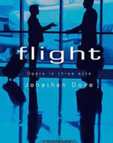 The poster of the opera Flight