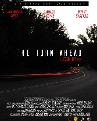 The poster of the short film The Turn Ahead (2022)