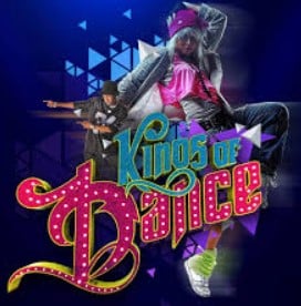 The poster of the television reality show Kings of Dance