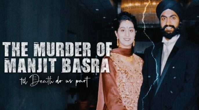 The poster of the web series based on the life and death of Manjit Panghali