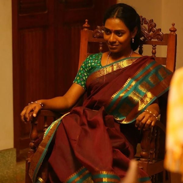 Thendral Raghunathan in a still from the series Pettaikaali (2022)