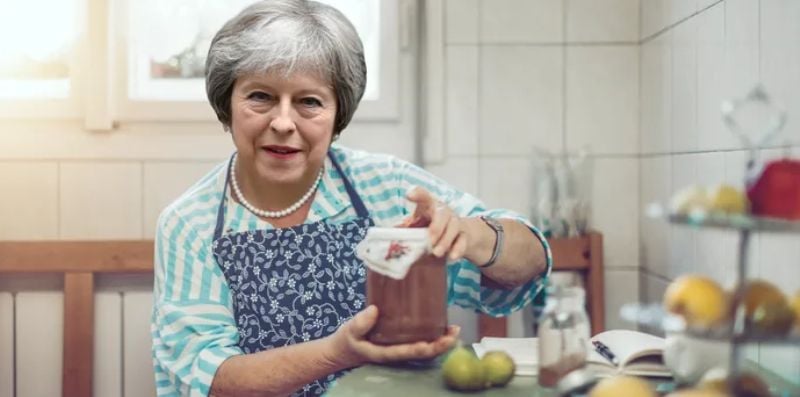 Theresa May loves cooking
