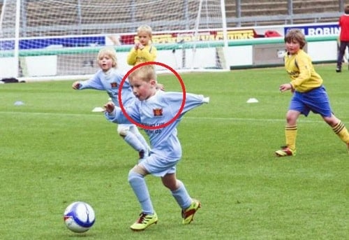 Thomas Atkinson at the age of 7