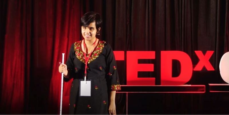 Tiffany Brar at the TEDx event