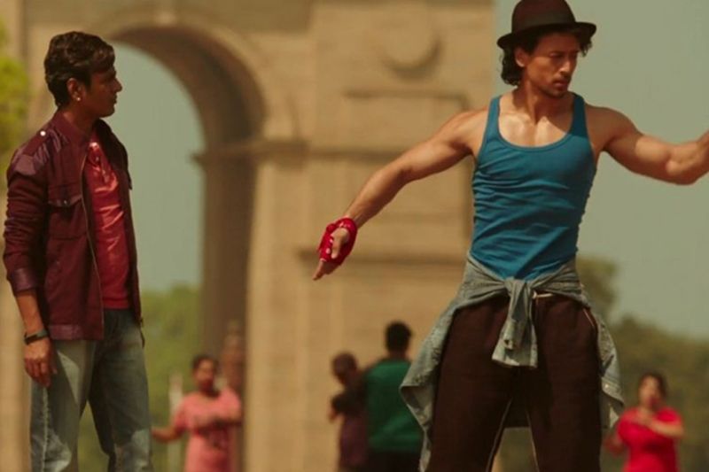 Tiger Shroff Wearing Red Ribbon