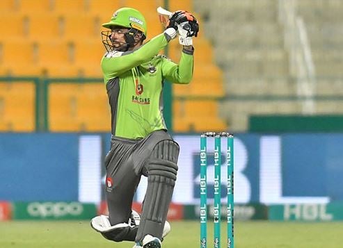 Tim David during a PSL match