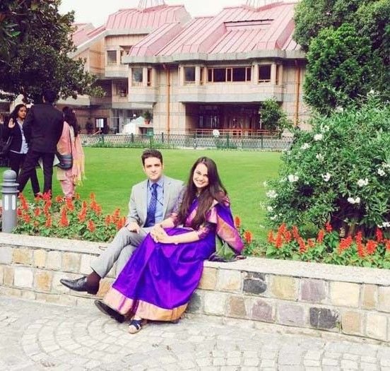 Athar Aamir Khan and Tina Dabi in Mussoorie