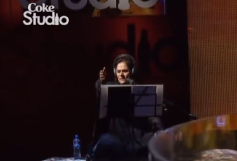 Tina Sani in a still from the music video for Mori Araj Suno for Coke Studio Pakistan