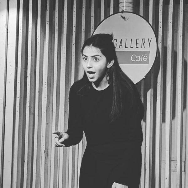 Tina Shilparaj during her theatre days