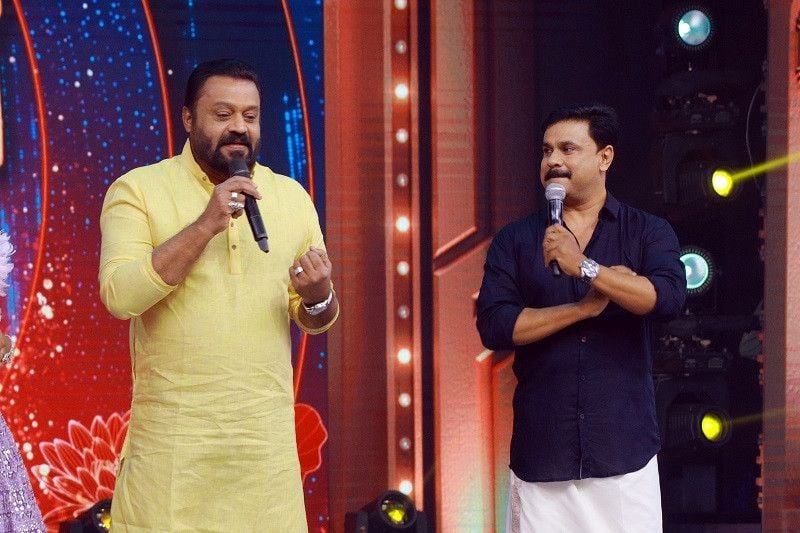 Tini Tom (left) in a still from the reality show 