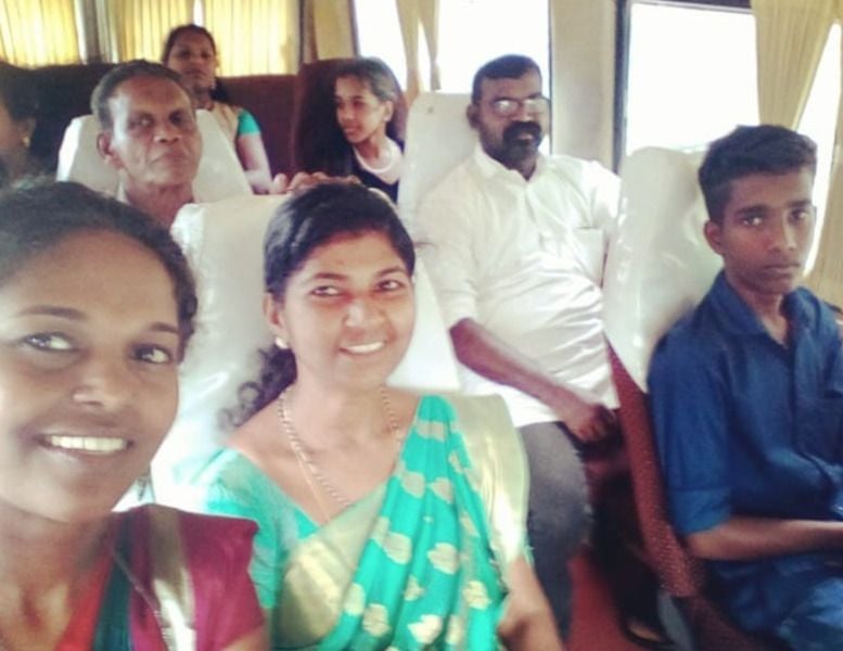 Tintumol Joseph with her family