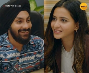 Tithi Raaj in a still from the web series 