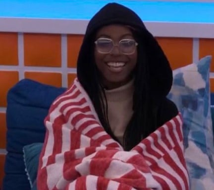 T’kor Clottey on the sets of Big Brother (2024)