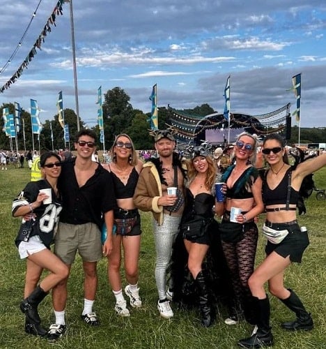 Tom Blyth during his vacation