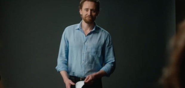 Tom Hiddleston in a still from the Leading Lady Parts