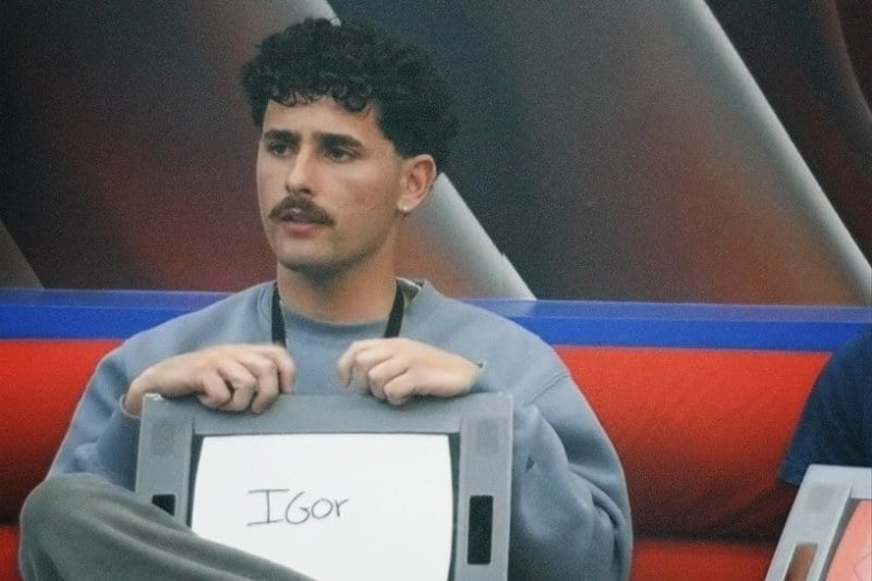 Tomé Cunha in a still from the show Big Brother