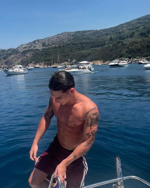 Tommaso Franchi at Monte Argentario in Italy