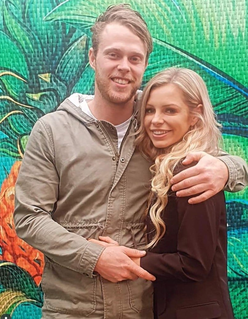 Tommy Oswald and his wife