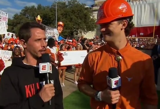 Tony Hinchcliffe during the show College GameDay in Austin