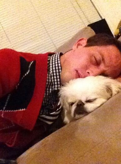 Tony Hinchcliffe with his pet