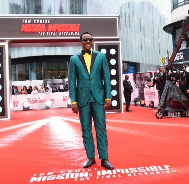 Tramell Tillman at Cannes International Film Festival Red Carpet for the film Mission Impossible The Final Reckoning