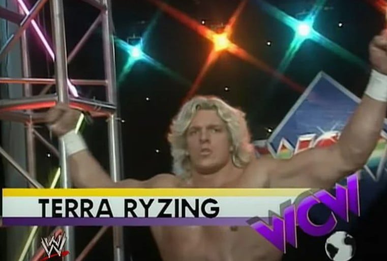 Triple H as Terra Ryzing during his stint at WCW