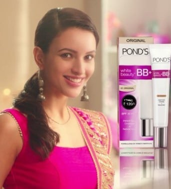 Tripti Dimri in the advertisement of Pond