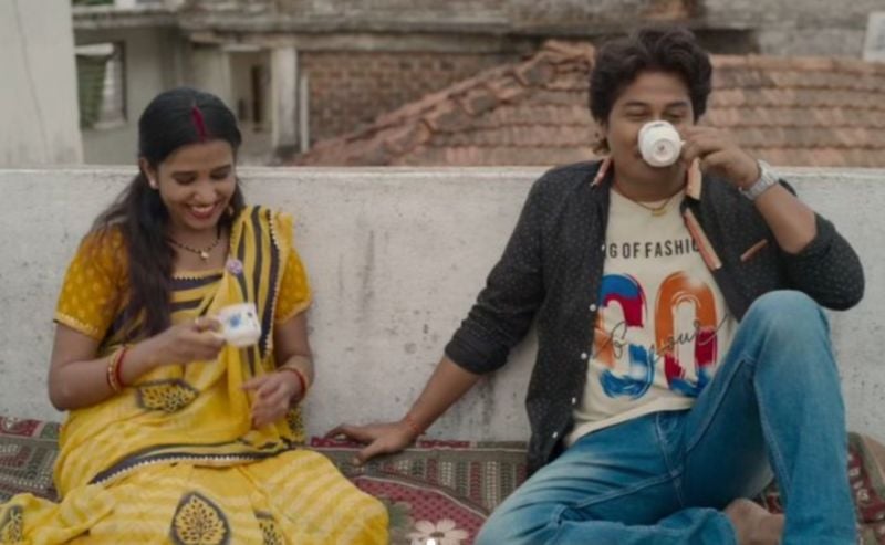 Tripti Sahu (left) in a still from season 3 of the Hindi TV series titled 