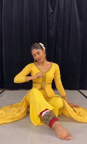Trisha Shetty during her dance performance