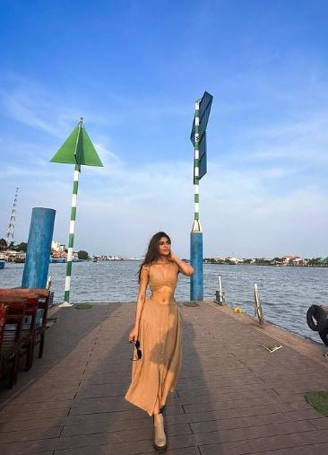 Trisha Shetty during one of her trips