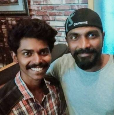 Tushar Ghadigaonkar with Remo D