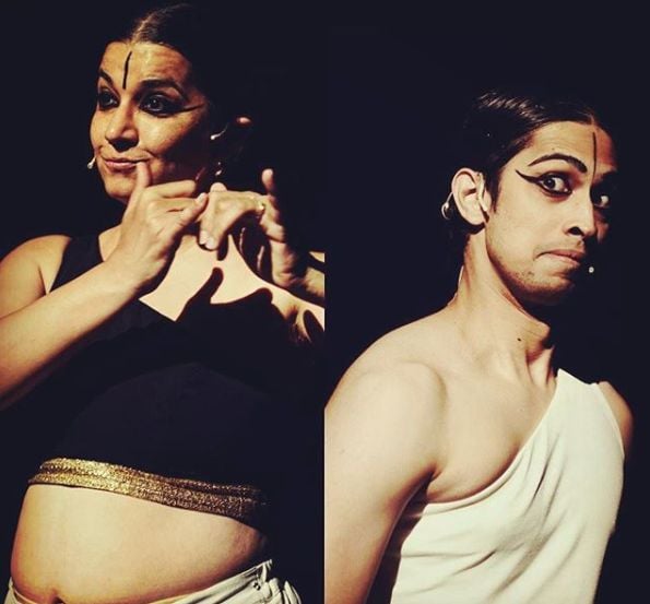 Tushar Pandey during a play