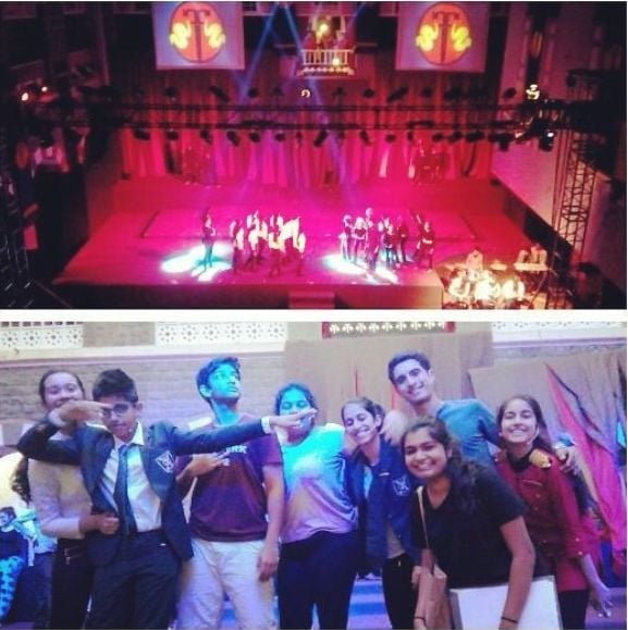 Tushar Pandey in his school days