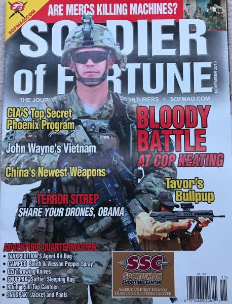 Ty Carter featured on the cover of an American magazine