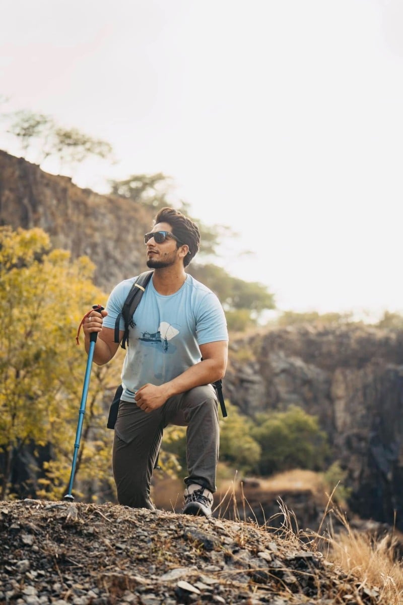 Umair Ibn Lateef, while enjoying trekking