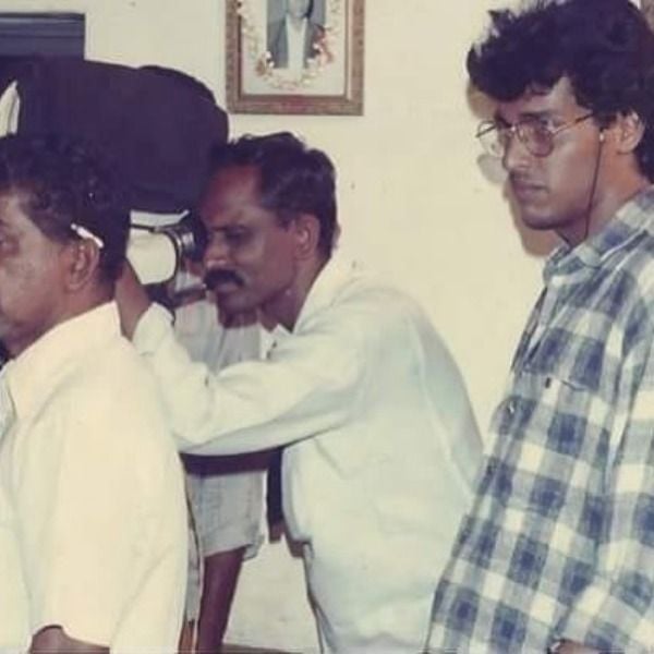 Upendra Rao during his directorial debut with the film