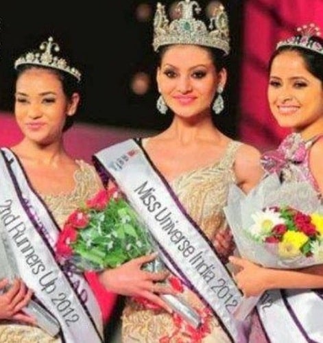 Urvashi Rautela- Miss Universe India 2012