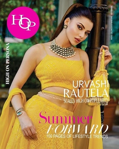 Urvashi Rautela featured on a magazine cover